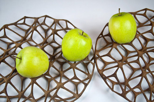 Portafrutta in legno stampato in 3D  