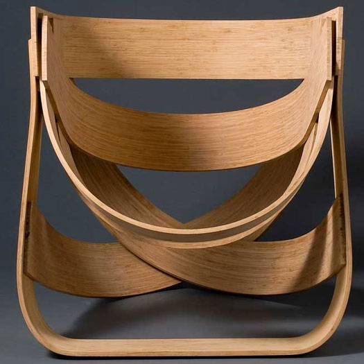 Sedia in legno di Bamboo