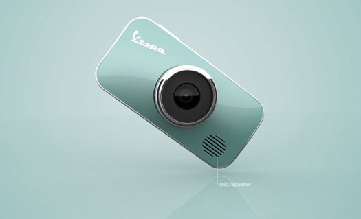 Vespa digital camera, concept design Rotimi Solola