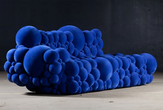 Un divano dal design mutante