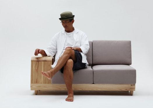 Il divano del designr Seungji Mun, Dog house Sofa