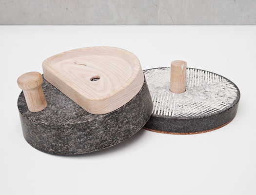 Mirko Ihrig - Bread from Scratch  - eco design - macina in pietra