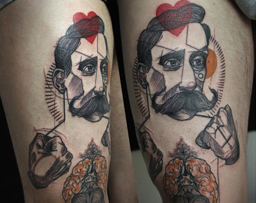 tattoos di Peter Aurisch