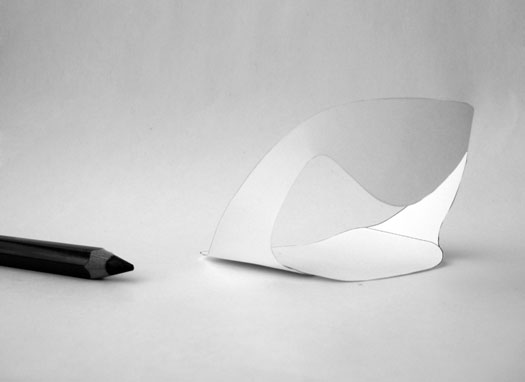 Sedia in alluminio ultrasottile design Gamfratesi