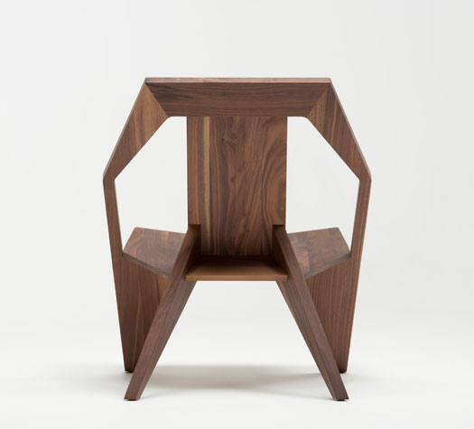 Sedia in legno Medici MC4 di Mattiazzi design Konstantin Grcic
